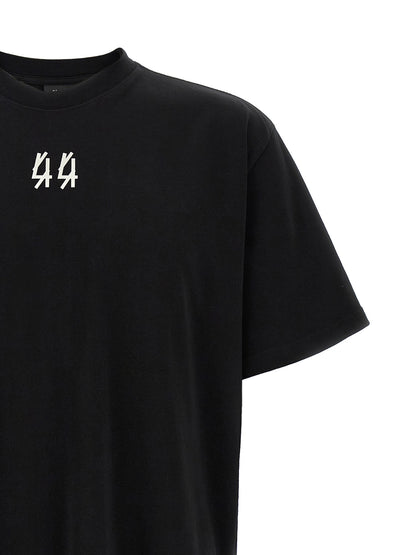 44 Label Group Black Cotton T-Shirt