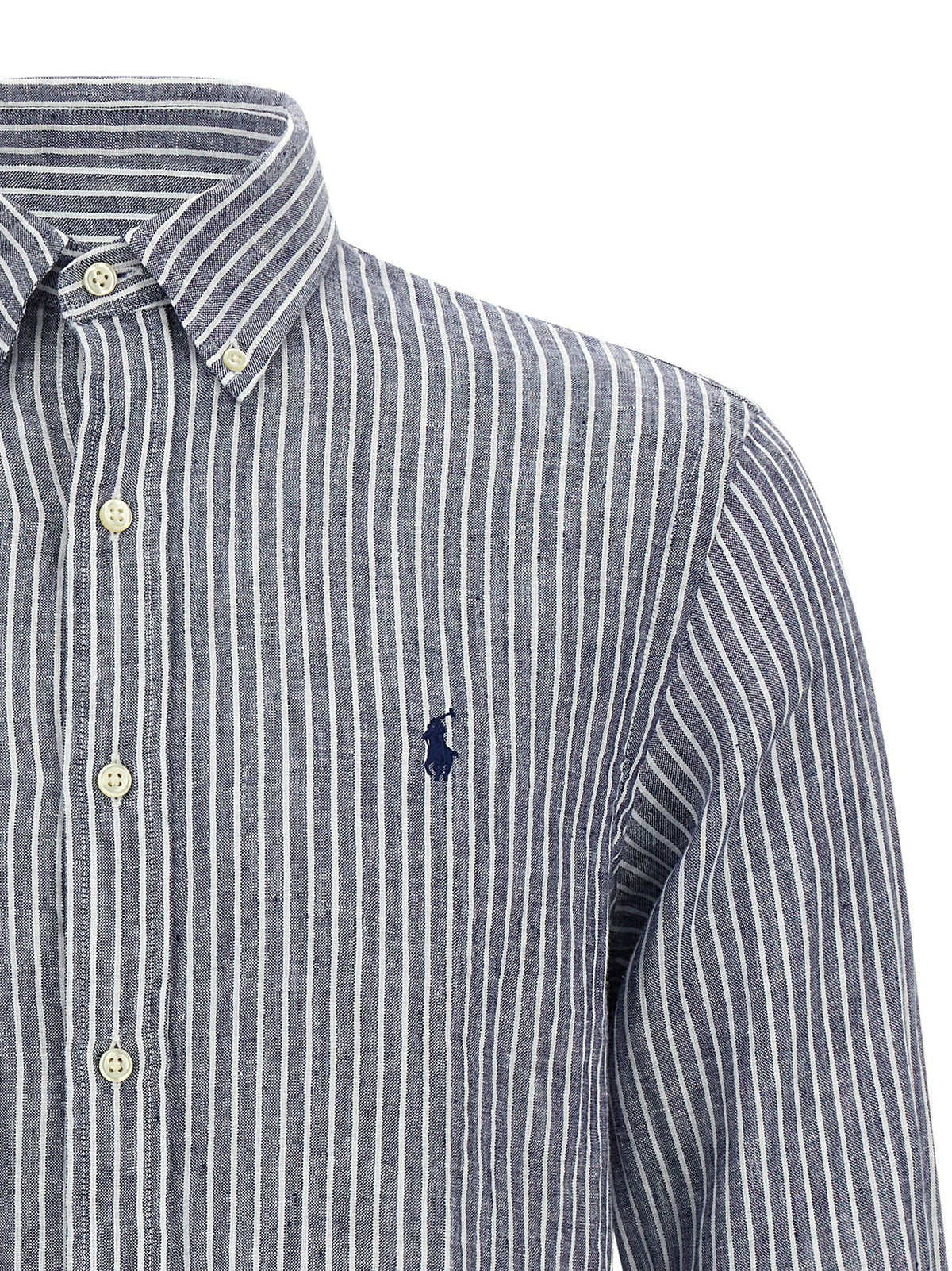 Polo Ralph Lauren Blue Linen Blouse for Men