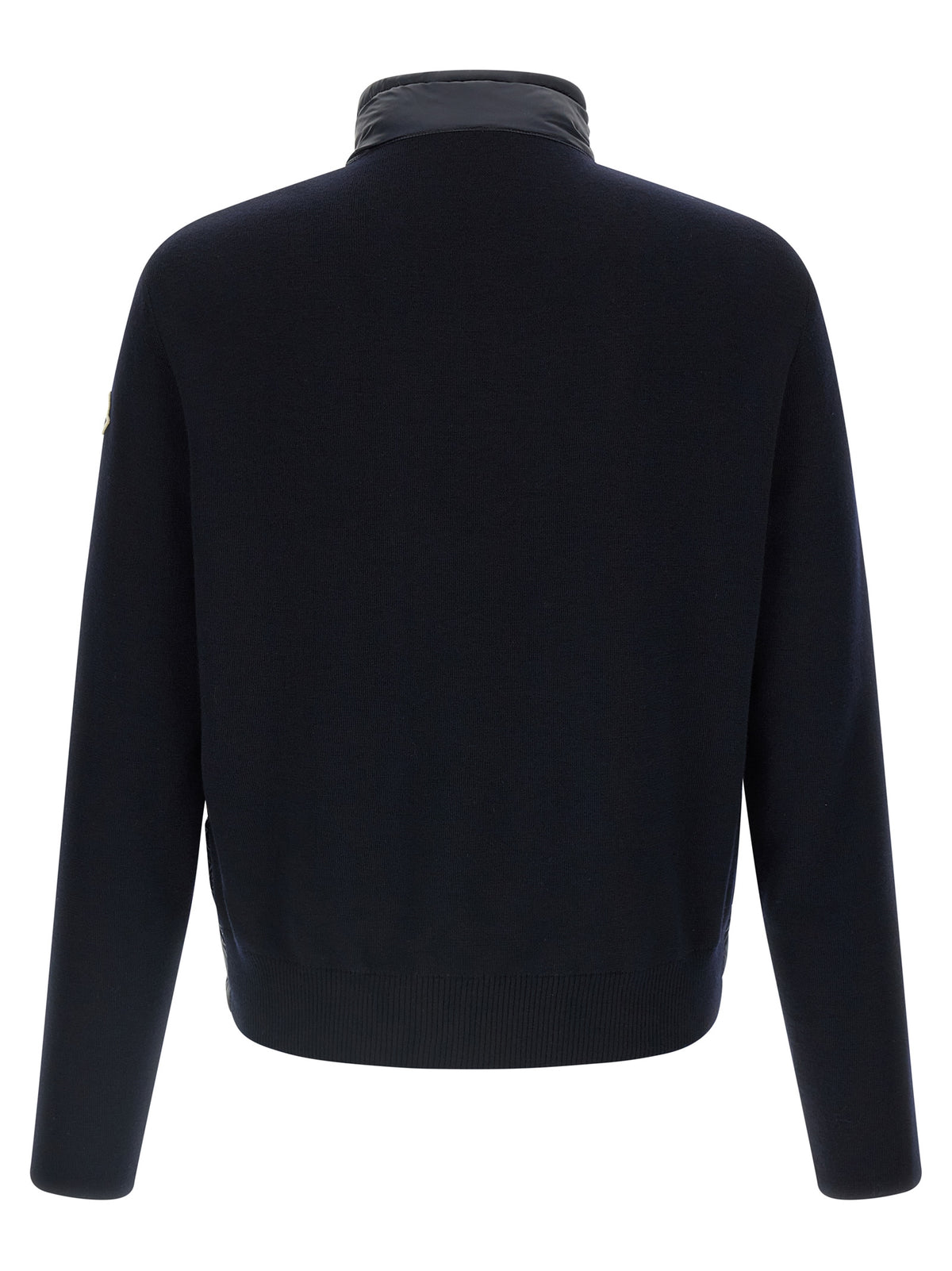 Moncler Blue Polyamide Cardigan for Men