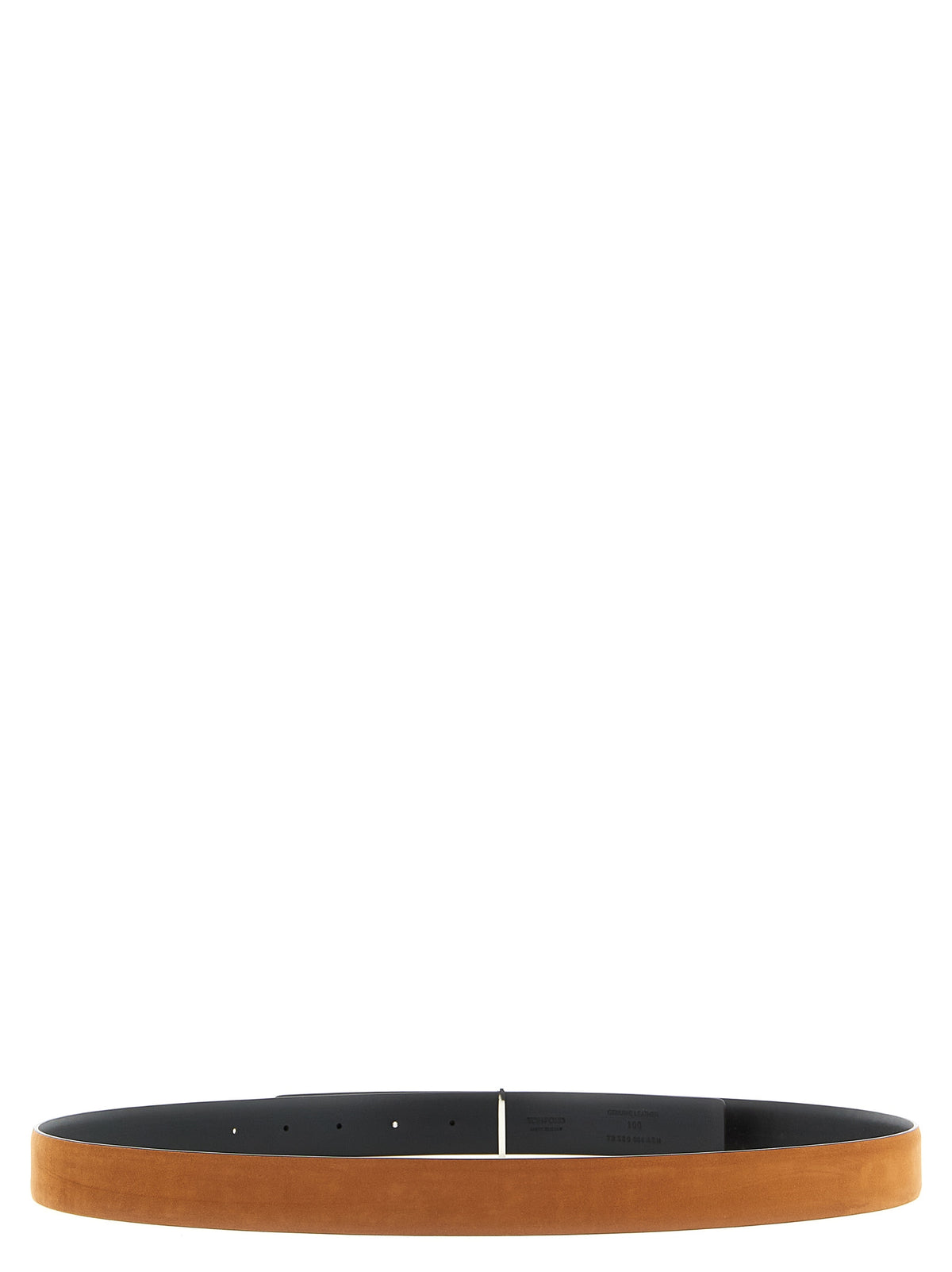 Ceinture Tom Ford en cuir multicolore
