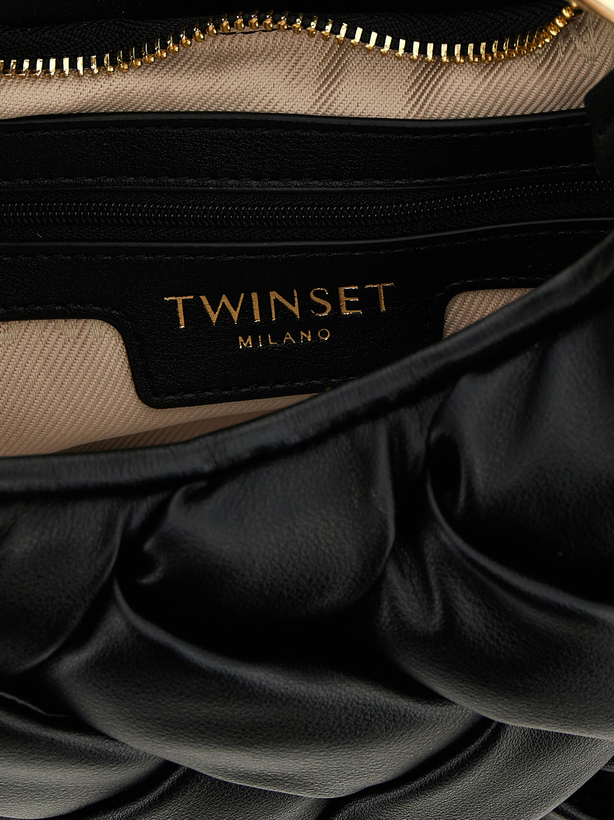 Sac à main Twinset en polyéthylène noir