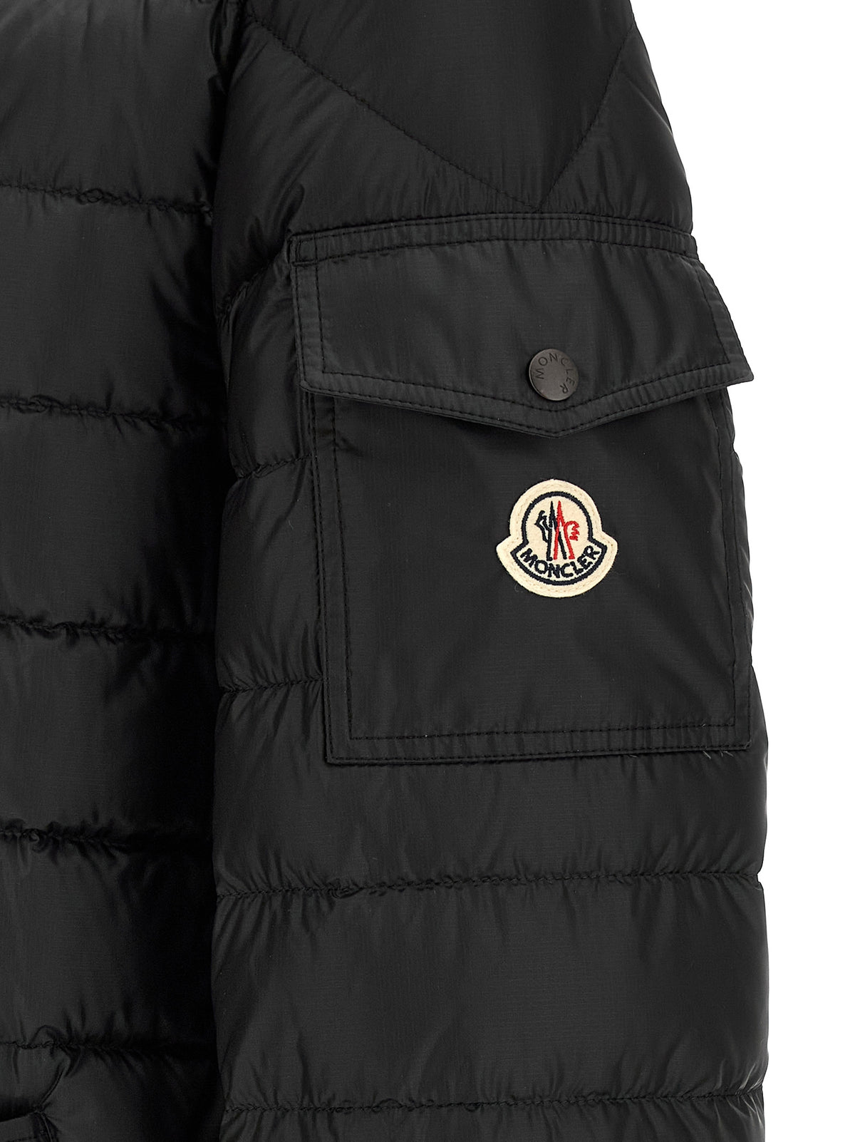 Parka Moncler en polyamide noir
