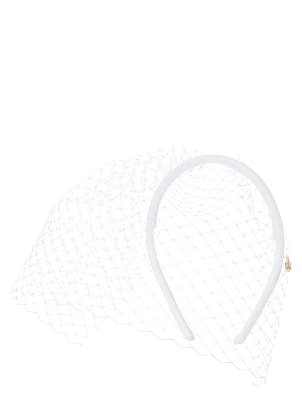 Serre-tête Maison Michel en polyamide blanc