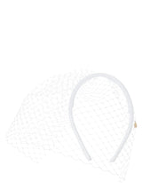 Serre-tête Maison Michel en polyamide blanc