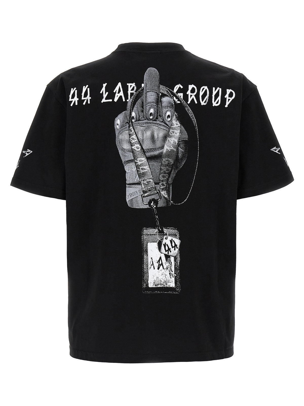 44 Label Group Bicolor Cotton T-Shirt - Stylish and Comfortable