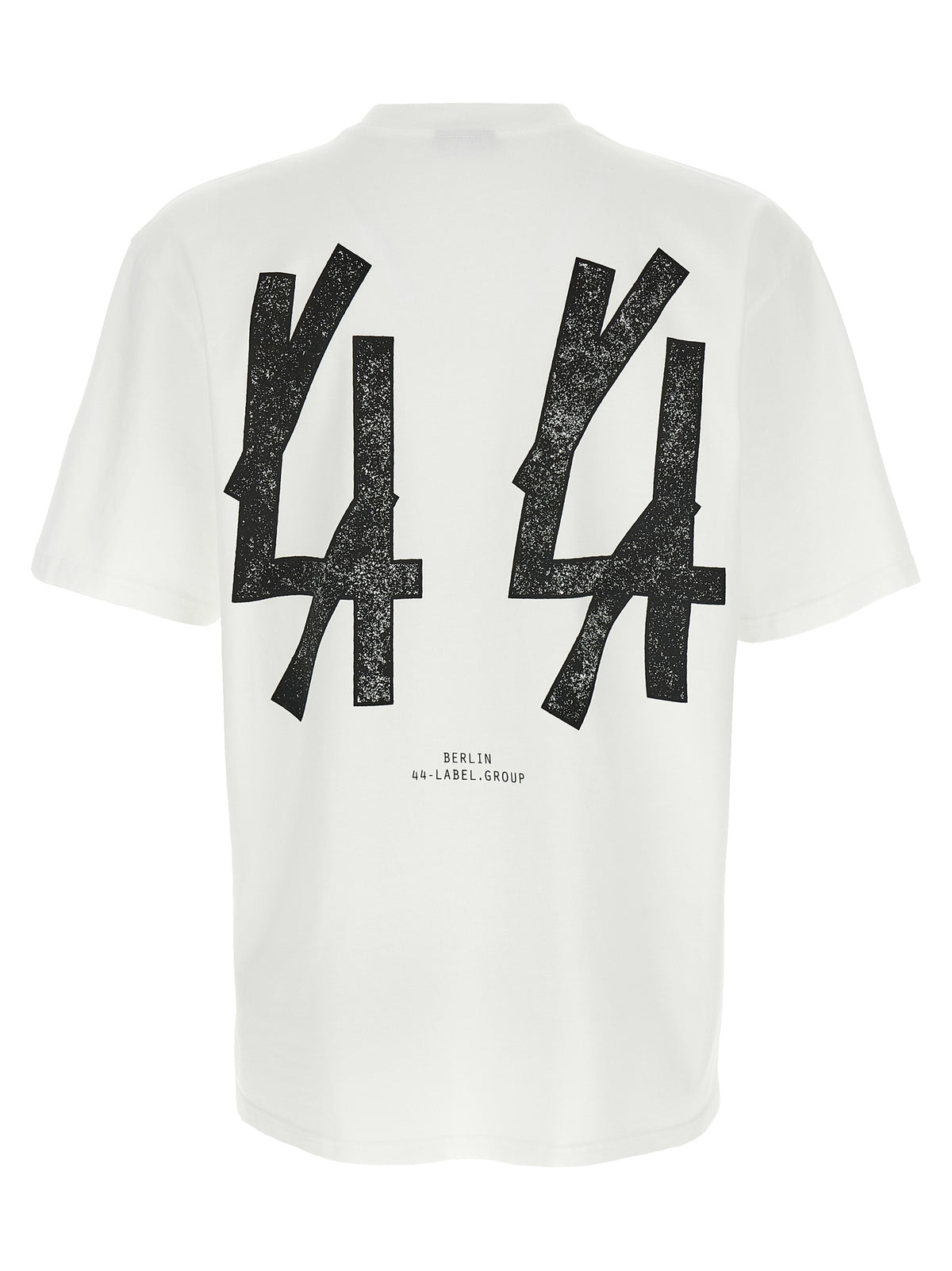 44 Label Group Bicolor Cotton T-Shirt - Blacklisted