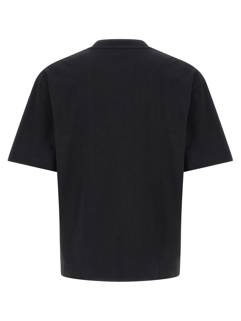 Off-White Bicolor Cotton T-Shirt - Big Bookish Skate