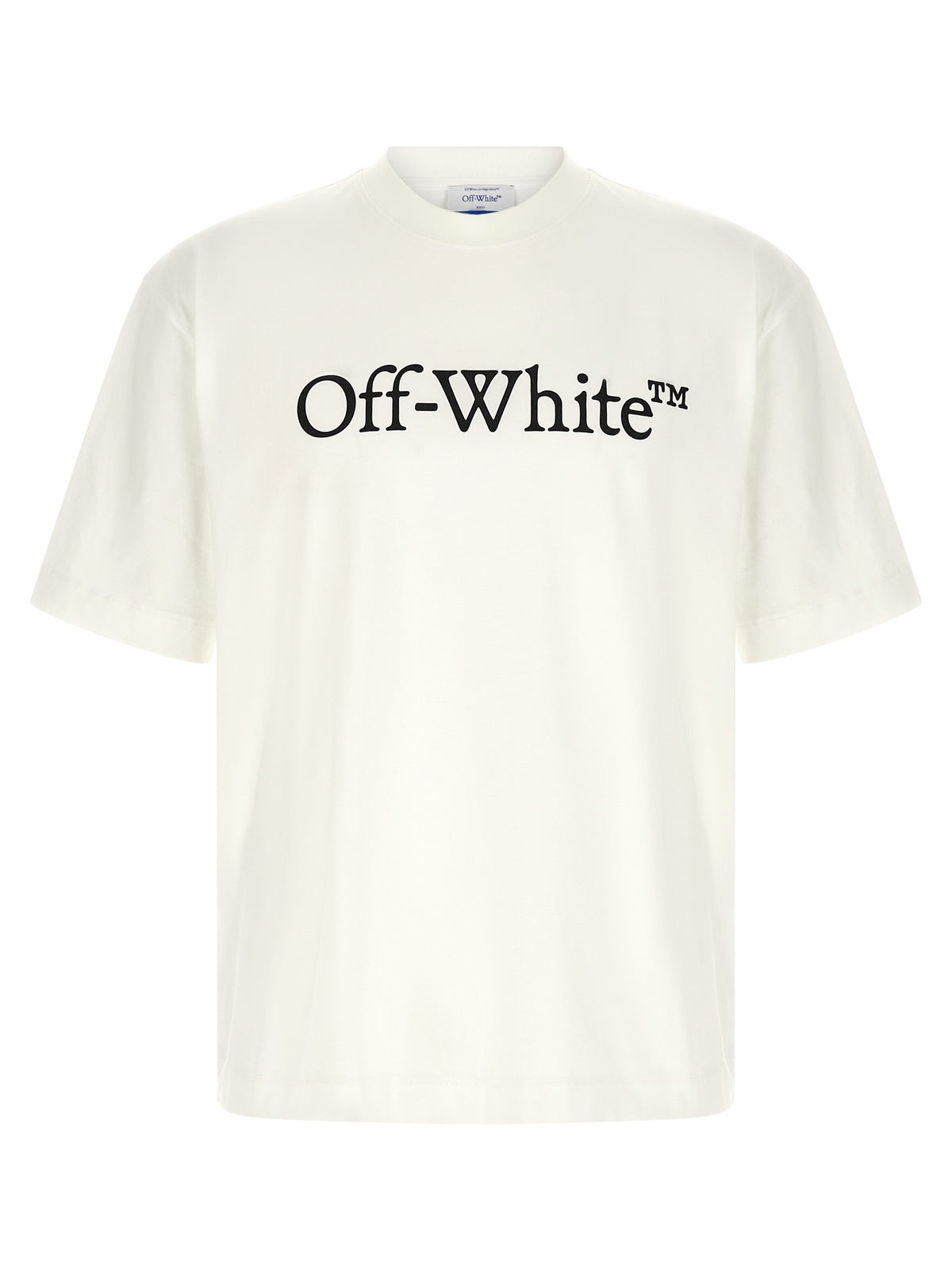 T-shirt bicolore en coton Off-White