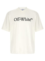 T-shirt bicolore en coton Off-White