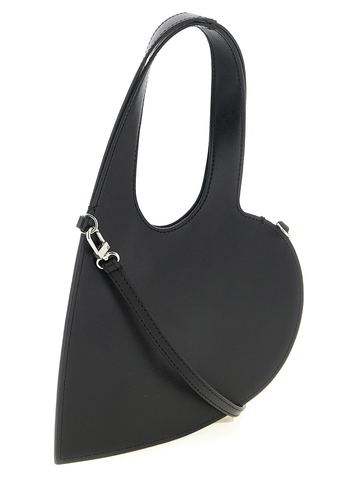 Sac à main Coperni en cuir de vachette noir