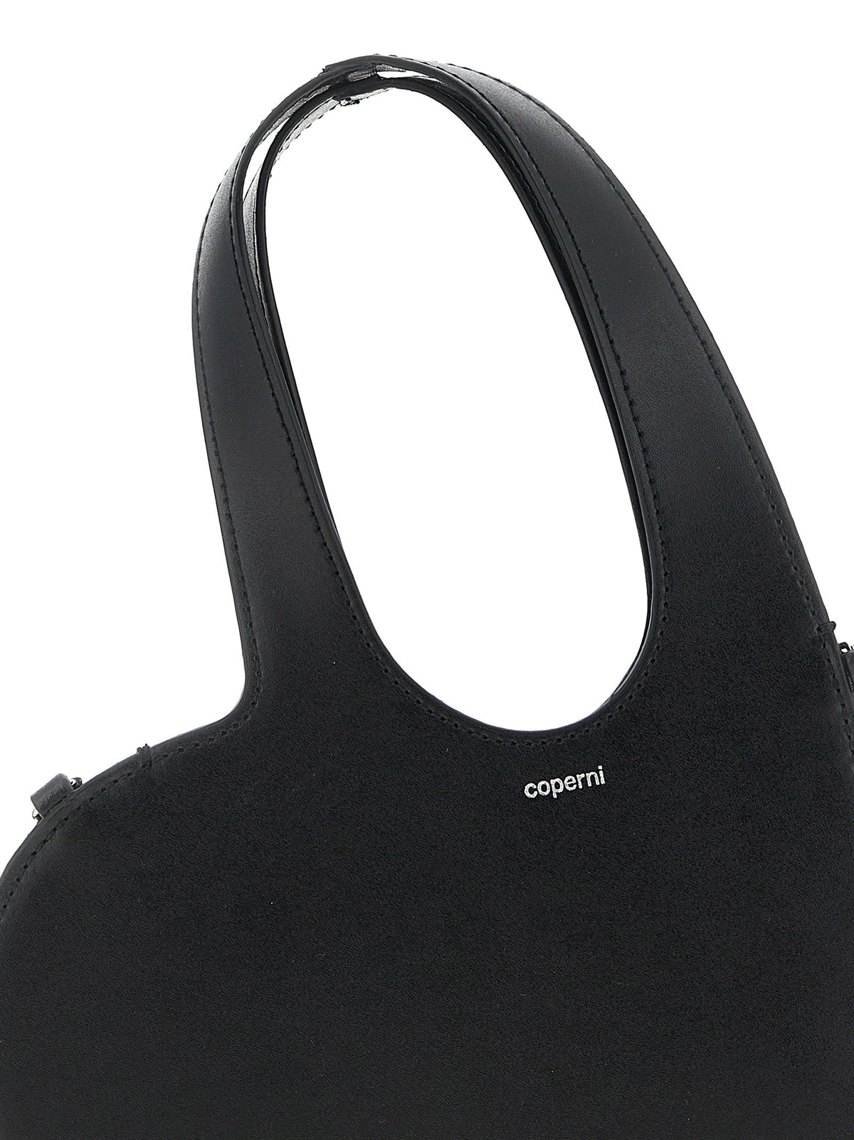 Sac à main Coperni en cuir de vachette noir