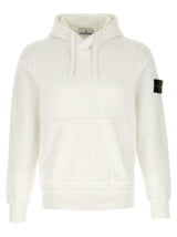 Stone Island White Cotton Sweatshirt - STONE ISLAND ‘6100062’