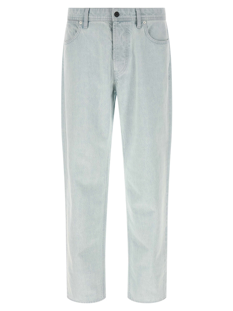 Jean droit en coton bleu Stone Island
