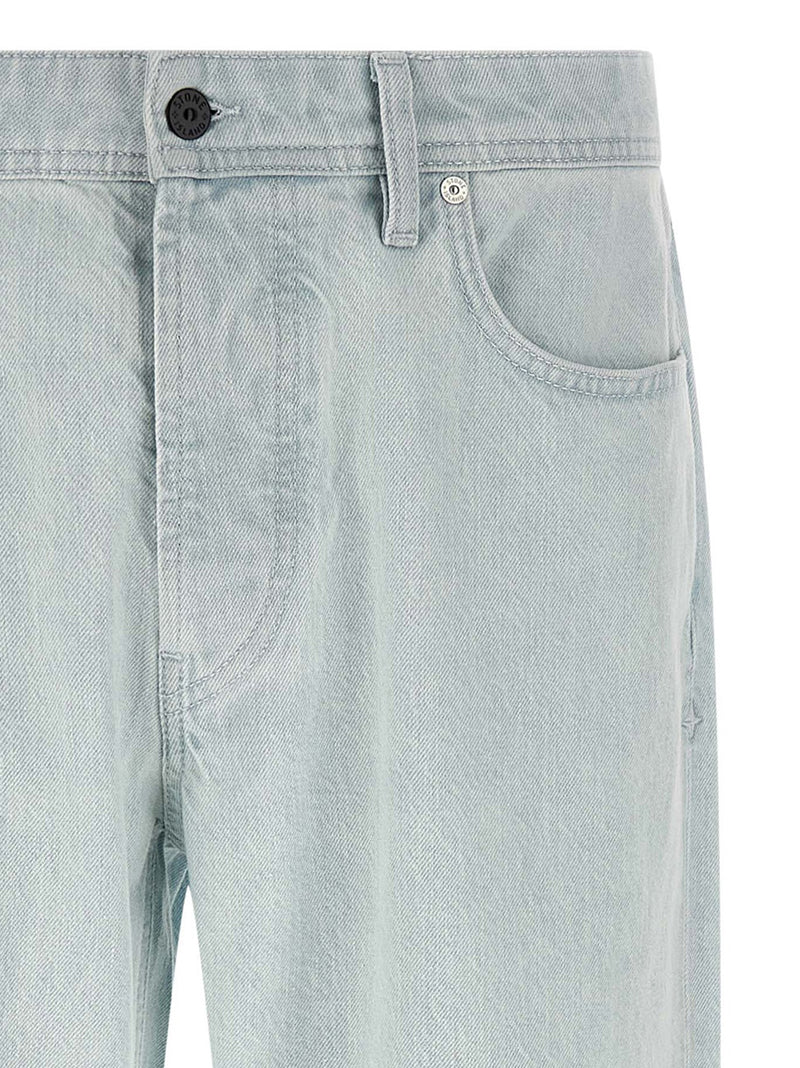 Jean droit en coton bleu Stone Island