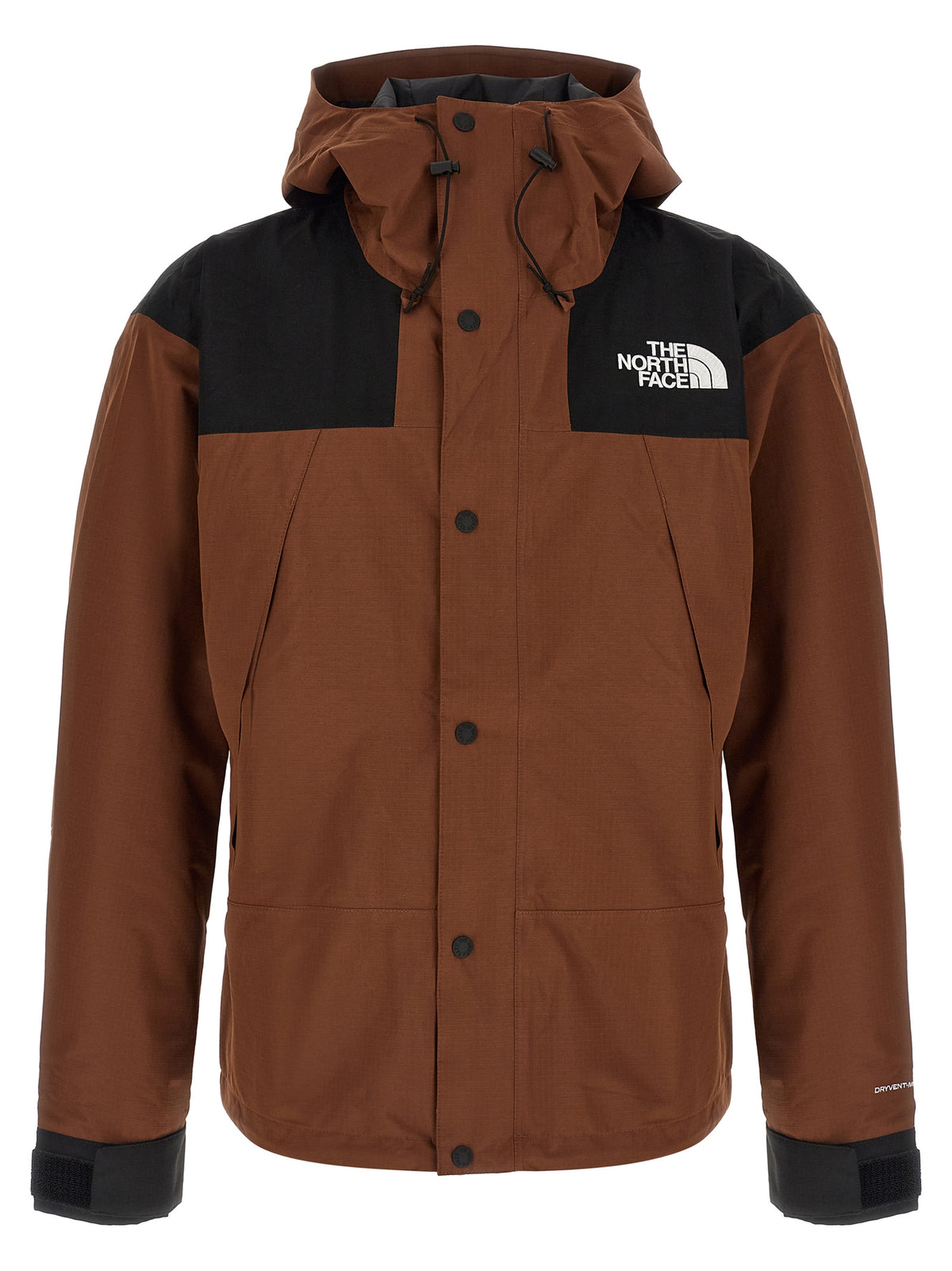 The North Face Brown Polyester Shell Jacket
