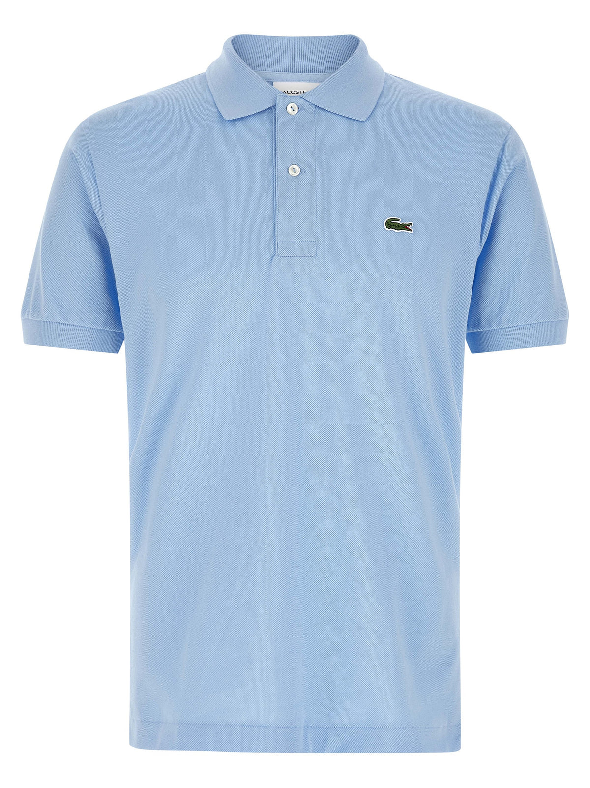 Lacoste Blue Cotton Polo Shirt