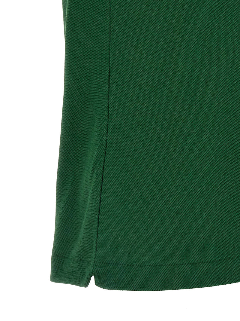 Lacoste Bicolor Cotton Polo Shirt - Green