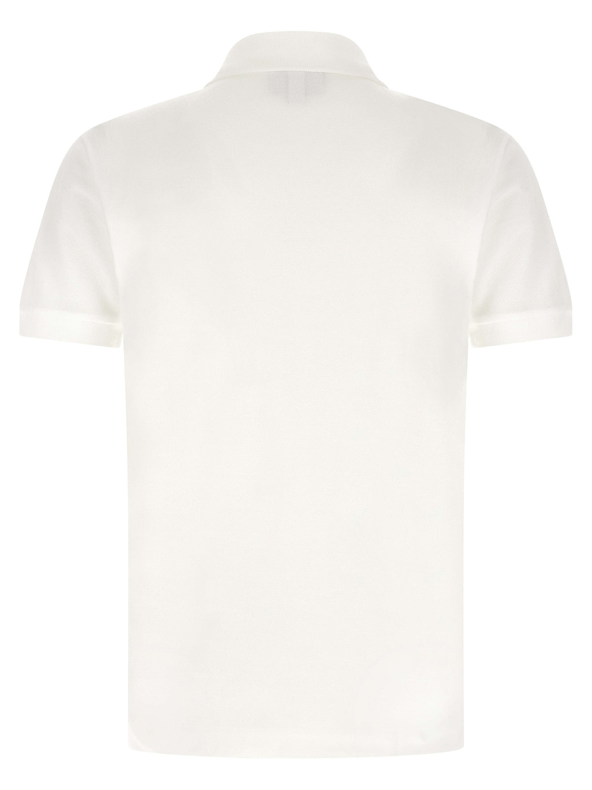 Lacoste White Cotton Polo Shirt - Timeless Elegance