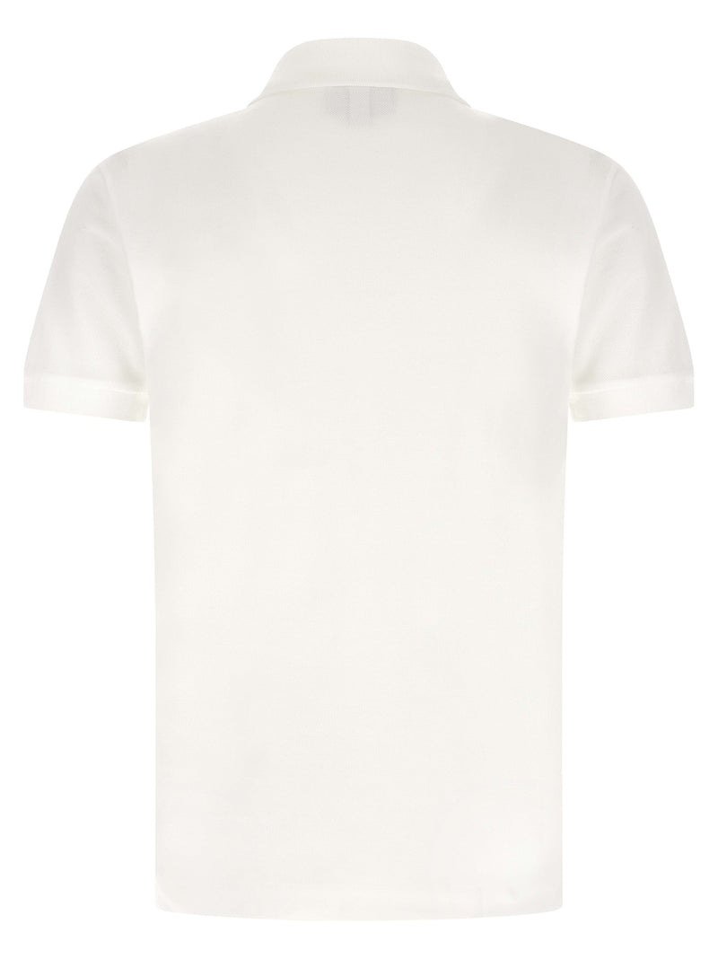 Lacoste White Cotton Polo Shirt - Timeless Elegance