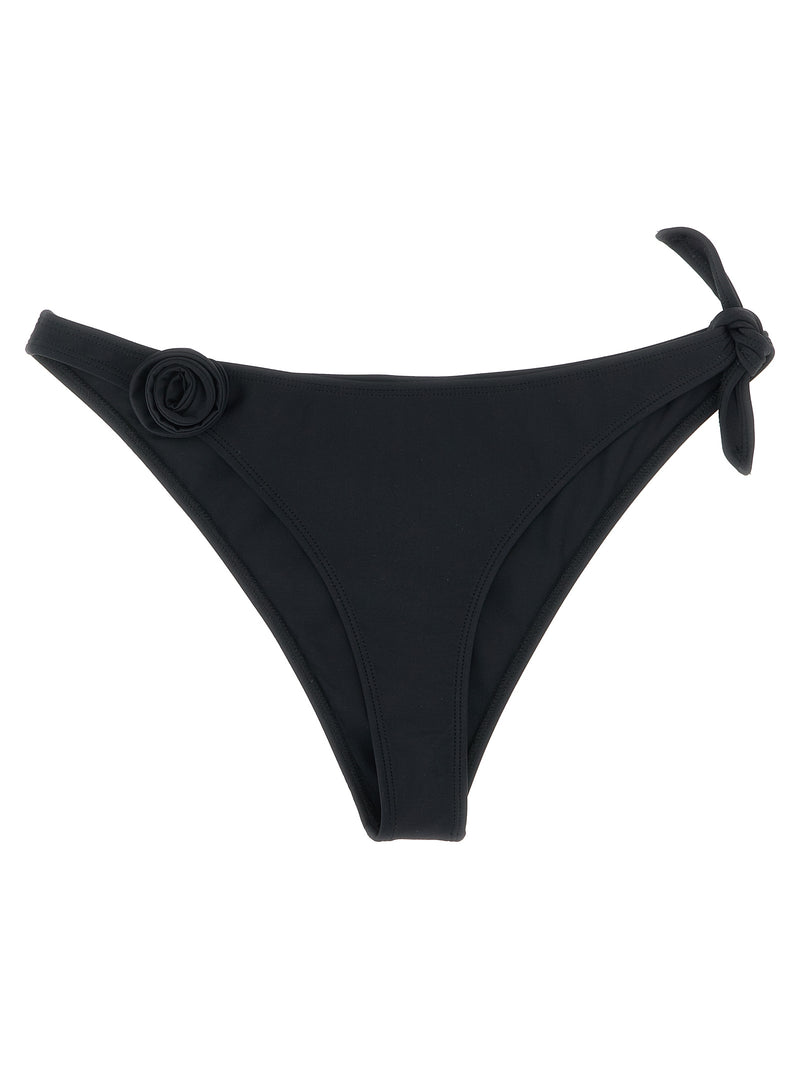 Coperni Black Polyamide 'Flower' Bikini Bottoms - Stylish Swimwear
