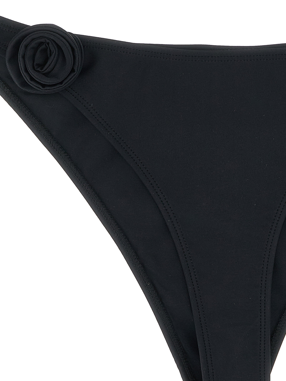 Coperni Black Polyamide 'Flower' Bikini Bottoms