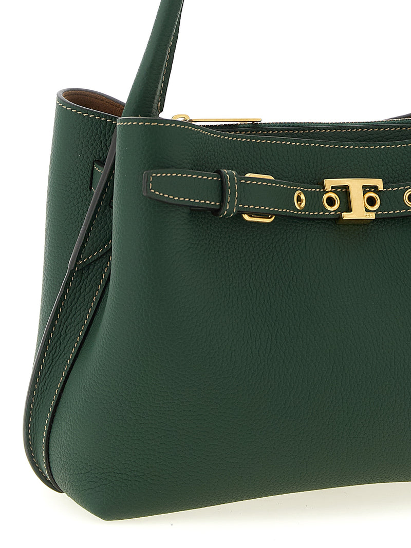 Tod's Bicolor Calfskin Handbag - Tim Mini