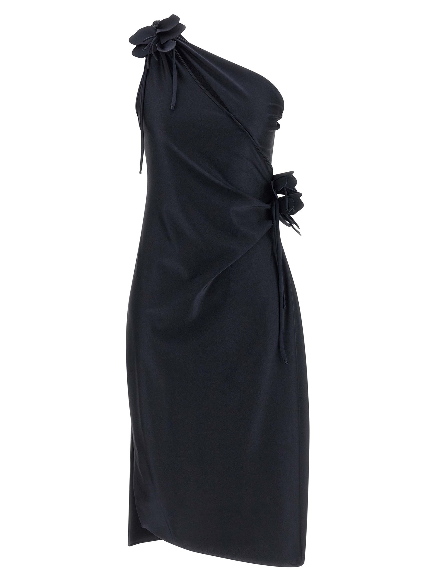 Coperni Black Polyamide Midi Dress