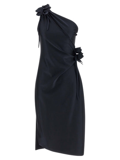 Coperni Black Polyamide Midi Dress