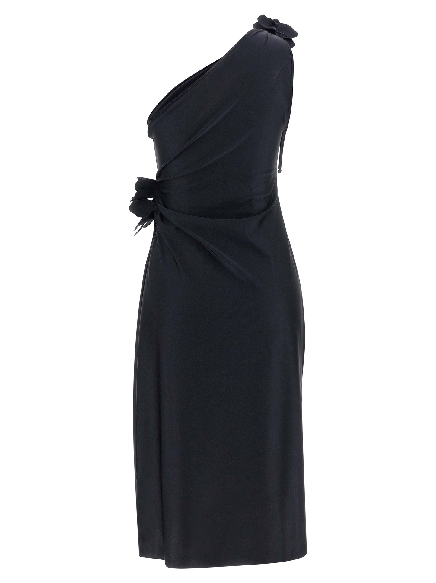 Coperni Black Polyamide Midi Dress