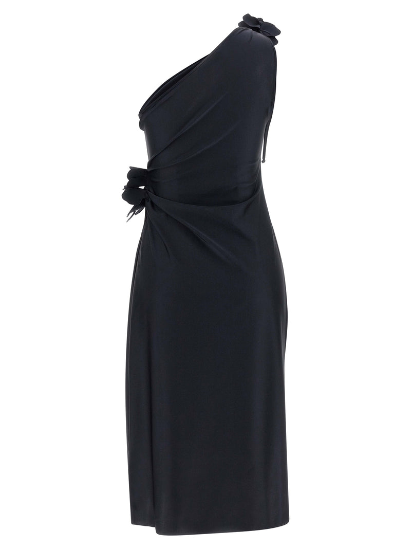 Coperni Black Polyamide Midi Dress