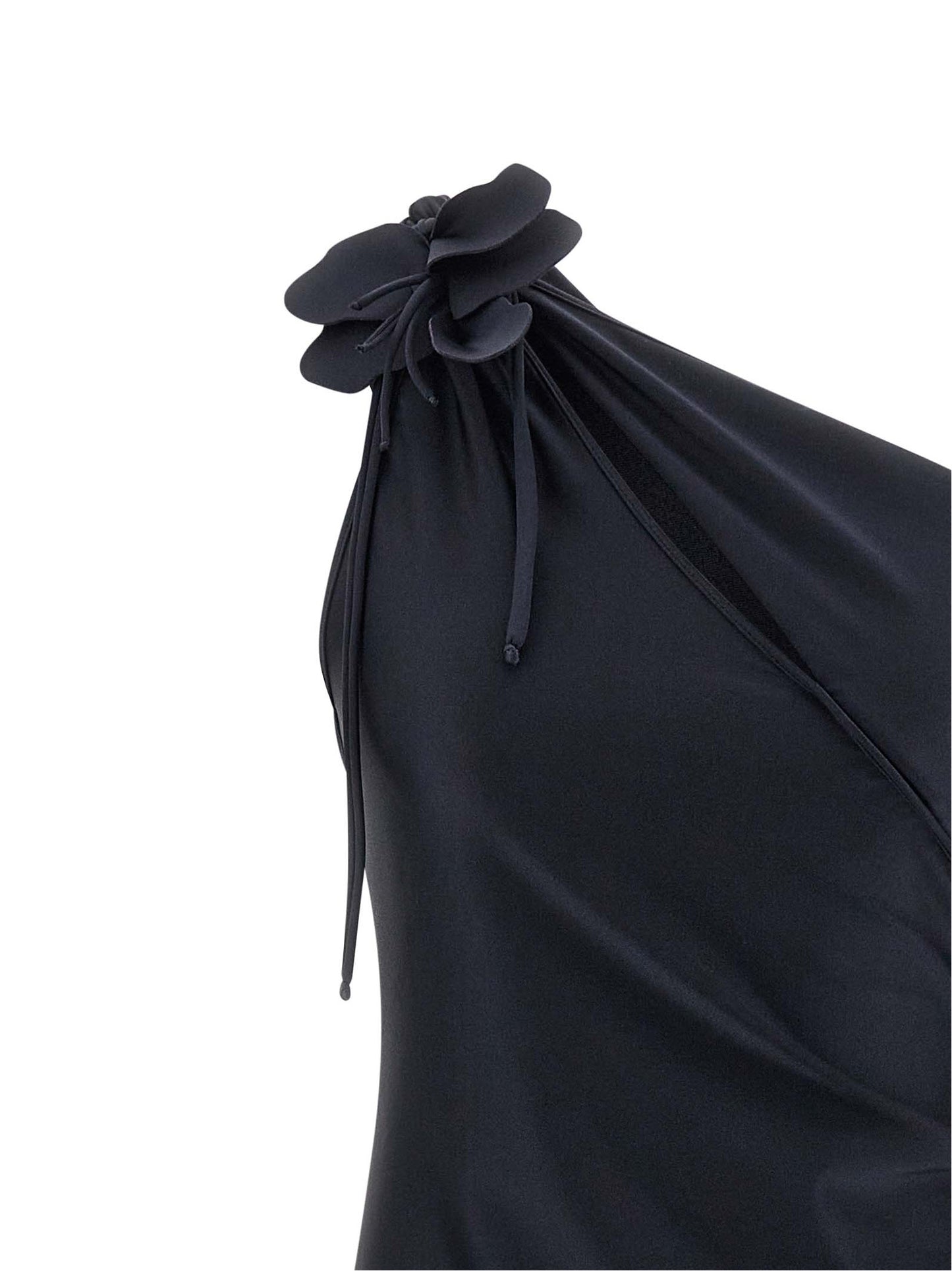 Coperni Black Polyamide Midi Dress
