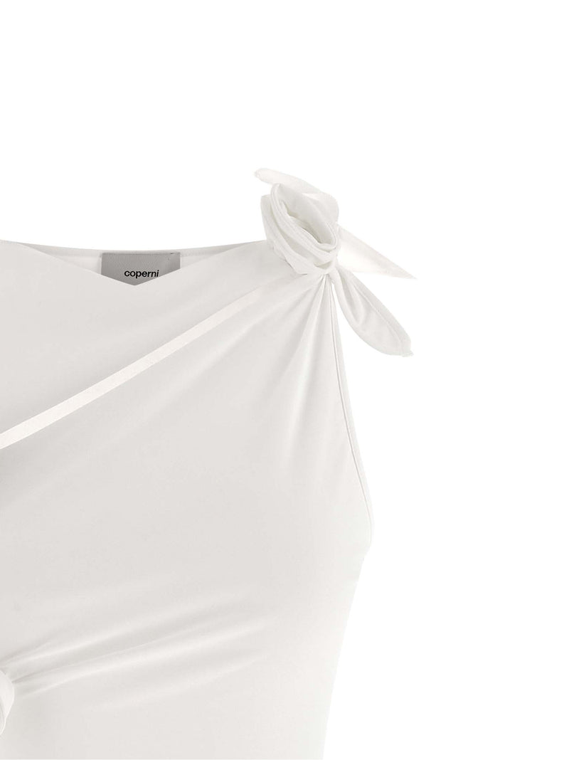 Coperni White Polyamide Short Dress