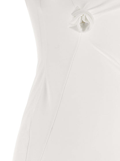 Coperni White Polyamide Short Dress