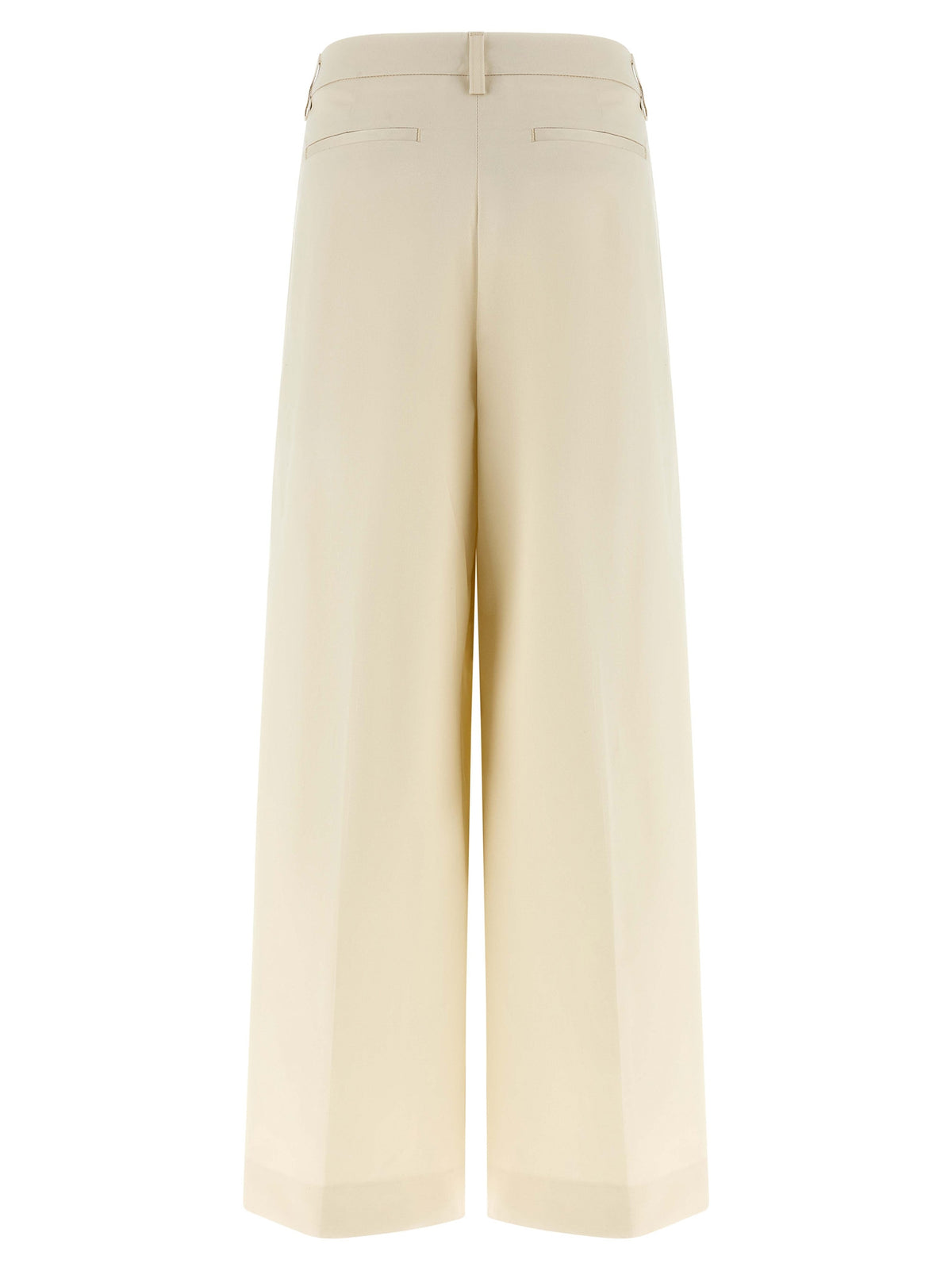 THELATEST White Cotton Casual Pants