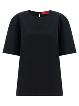 THELATEST Black Cotton T-Shirt