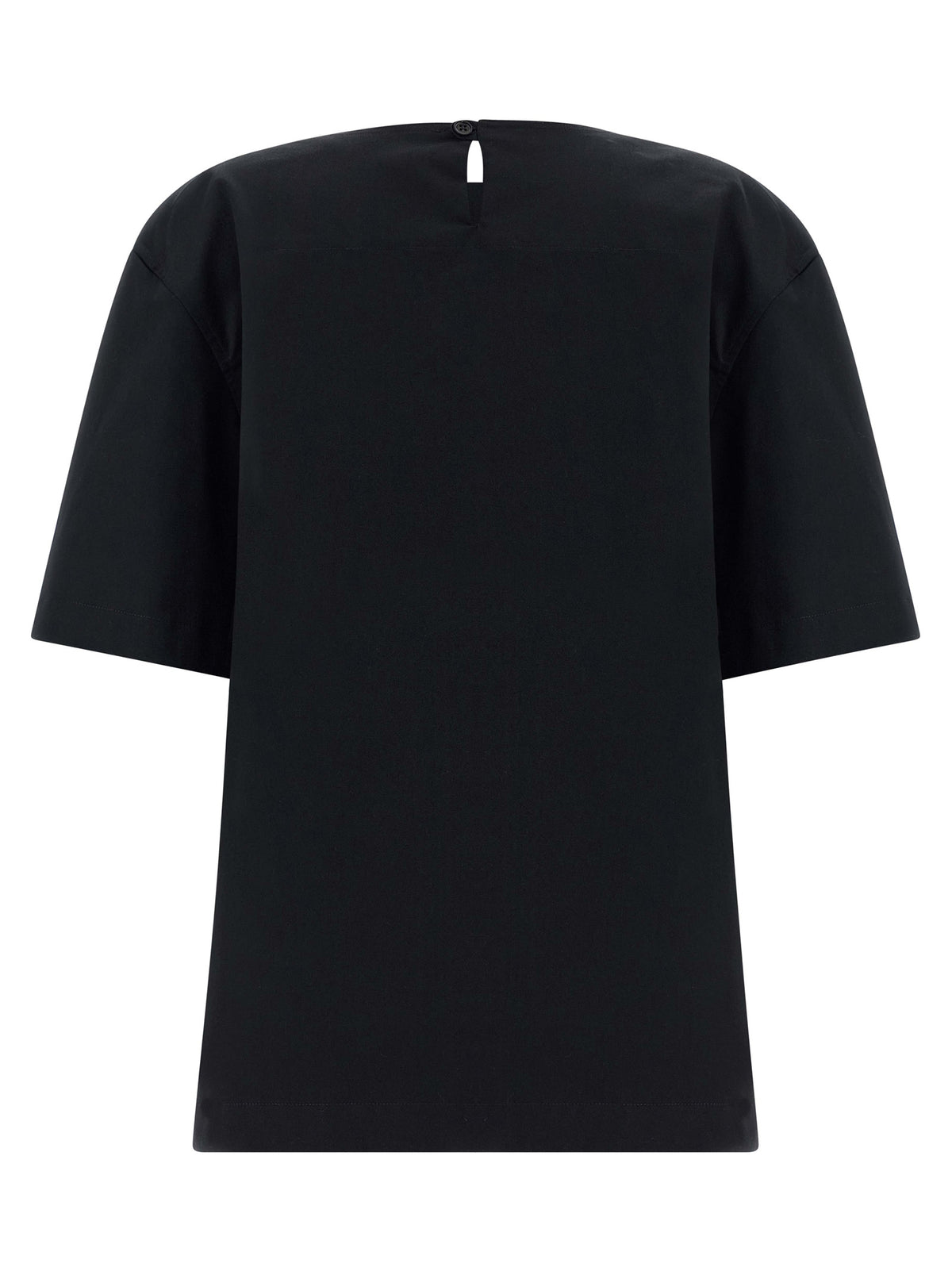 THELATEST Black Cotton T-Shirt