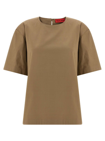 THELATEST Brown Cotton T-Shirt