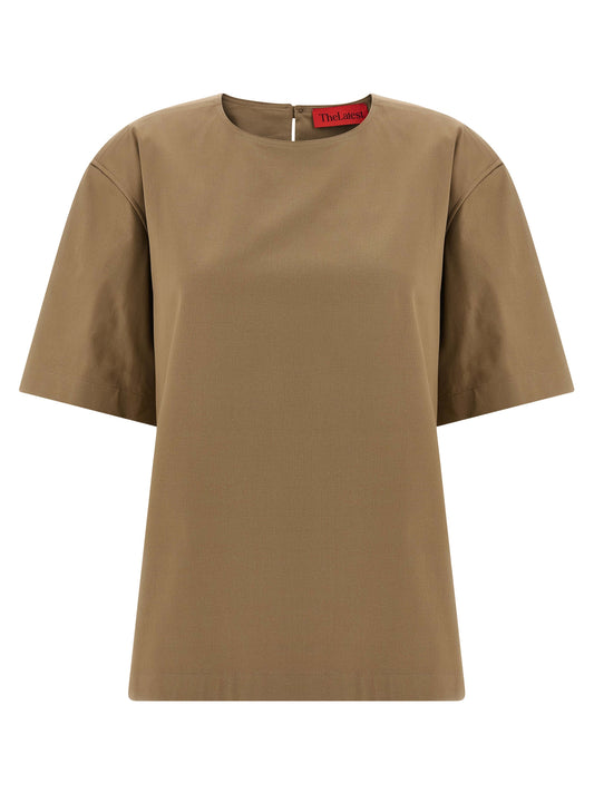 LE DERNIER T-shirt en coton marron