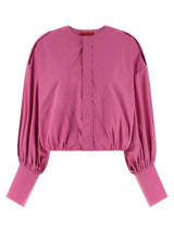 LE DERNIER chemisier en coton fuchsia