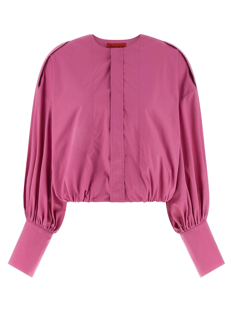 THELATEST Fuchsia Cotton Blouse