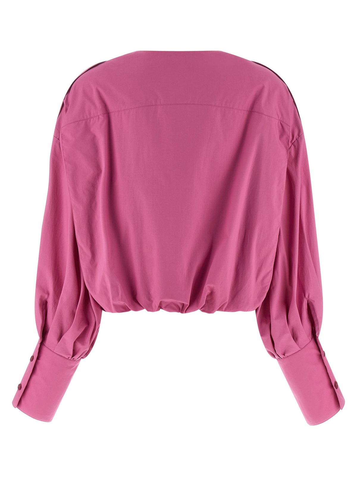 LE DERNIER chemisier en coton fuchsia
