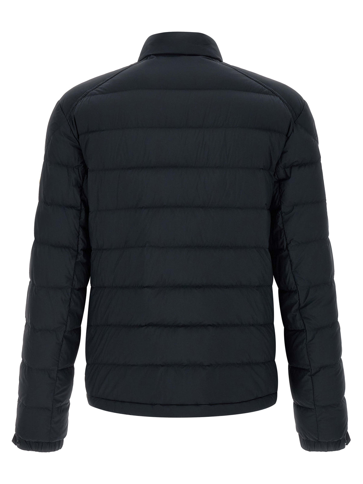 Doudoune longue Moncler en polyamide bleu