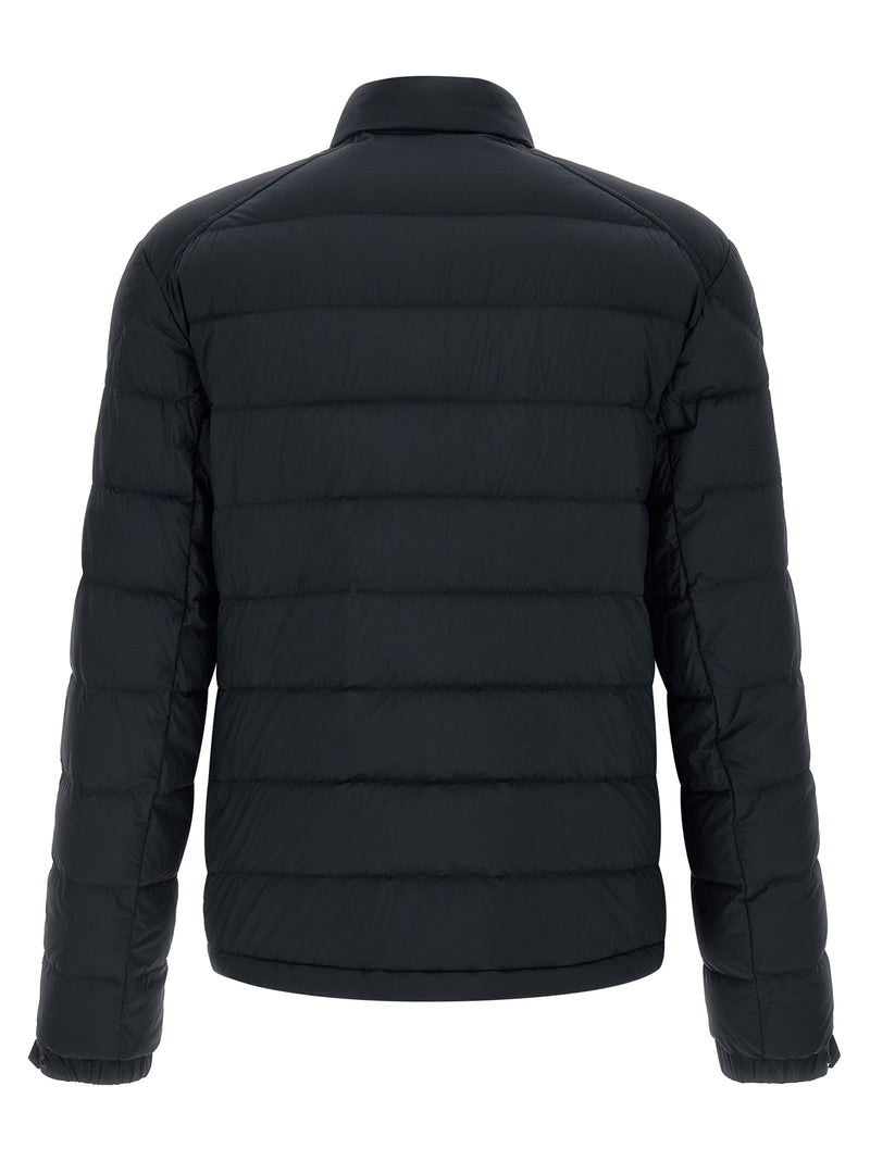 Moncler Blue Polyamide Full-Length Jacket