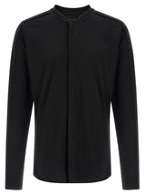 Thom Krom ‘911’ Black Stretch Cotton Jersey Shirt