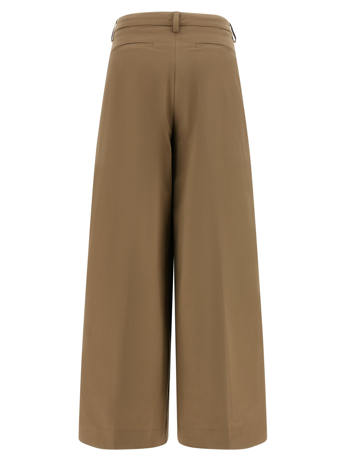 Pantalon décontracté en coton marron NOUVEAUTÉ