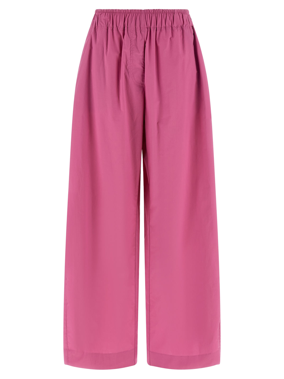 THELATEST Dora Fuchsia Cotton Casual Pants for Women