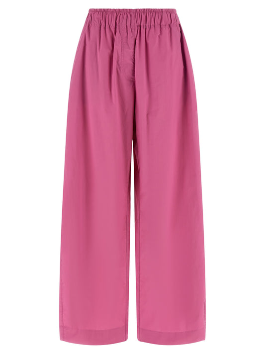 THELATEST Dora Fuchsia Cotton Casual Pants for Women