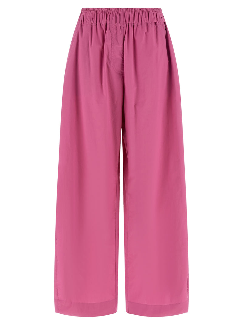 THELATEST Dora Fuchsia Cotton Casual Pants for Women