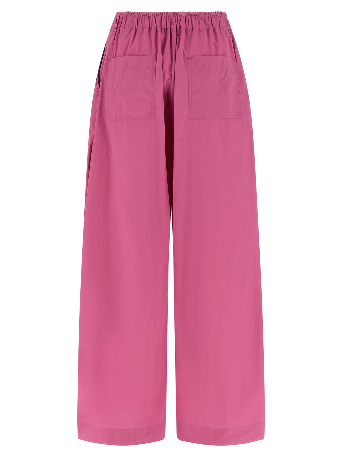 THELATEST Dora Fuchsia Cotton Casual Pants for Women