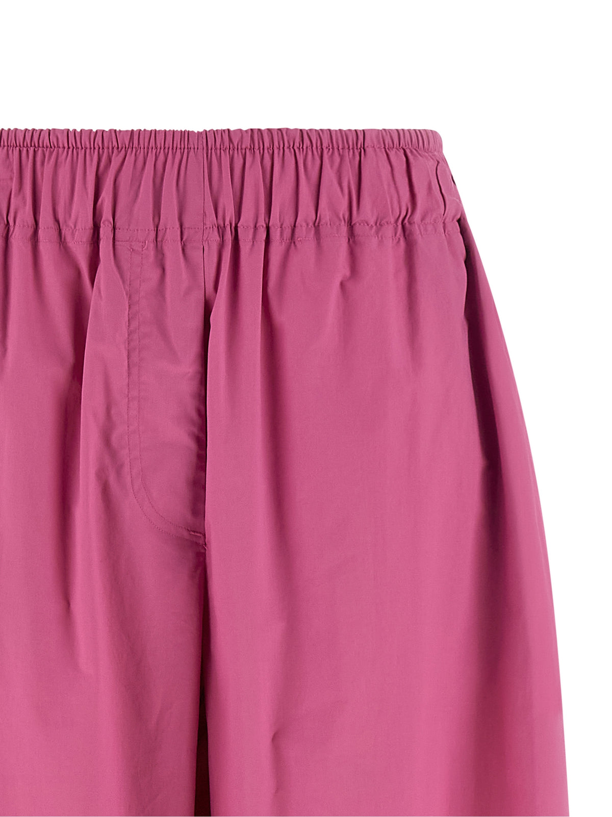 THELATEST Dora Fuchsia Cotton Casual Pants for Women